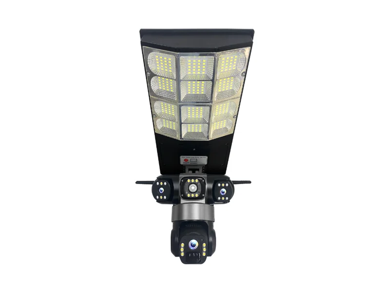 Street light — Solar street-light camera — 180 W LED + 3 cameras