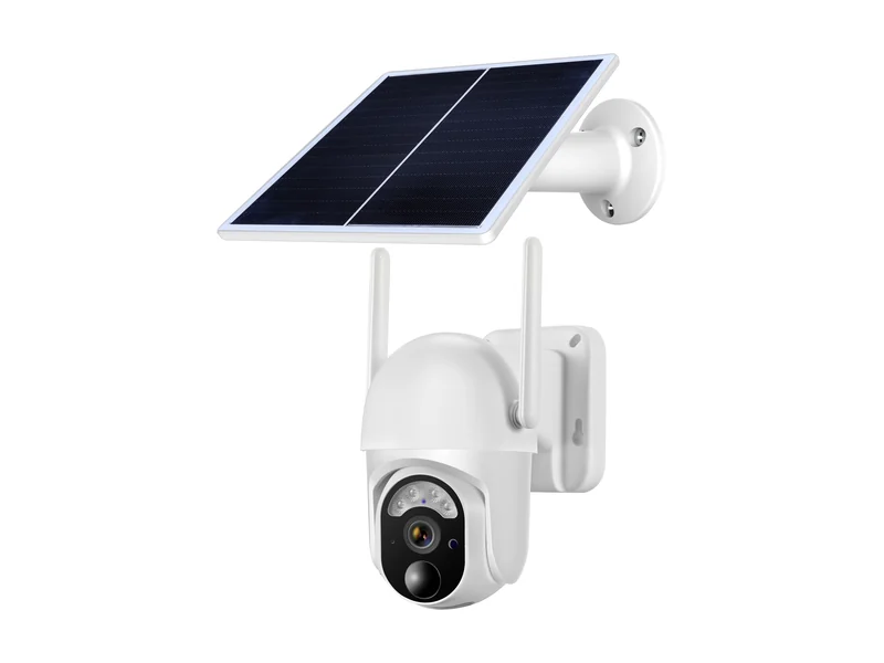 Ubox solar — Solar PTZ ball — 355° pan, 3.5 W / 6 W panel